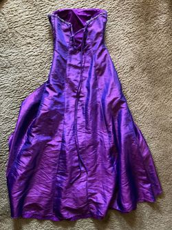 Cinderella Divine Purple Size 4 Tall Height Train Dress on Queenly