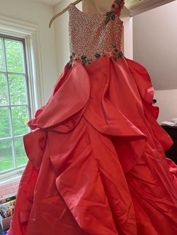 Rachel Allan Pink Size 0 Ball gown on Queenly
