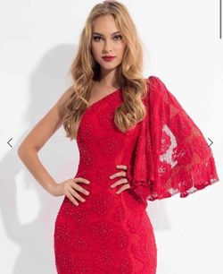 Rachel Allan Red Size 8 Euphoria Cocktail Dress on Queenly