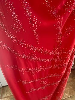 Precious Formals Pink Size 6 Jewelled Euphoria Floor Length Side slit Dress on Queenly