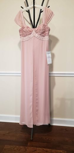 Chadwick's of Boston Pink Size 12 Black Tie Floor Length Ball gown on Queenly