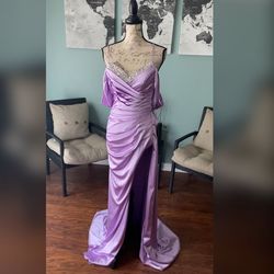 Purple Size 2 Mermaid Dress on Queenly