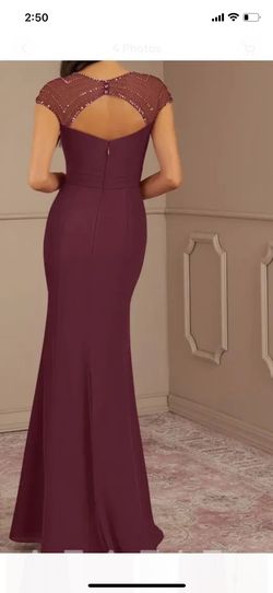 Azazie Pink Size 12 Side slit Dress on Queenly