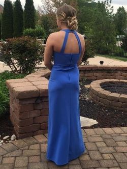 Speechless Blue Size 0 Prom Military 50 Off Straight Dress on Queenly