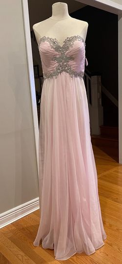 La Femme Pink Size 6 Straight Dress on Queenly