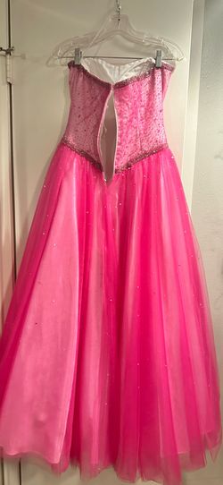 Cinderella Divine Pink Size 6 Floor Length 50 Off A-line Dress on Queenly