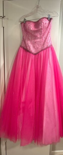 Cinderella Divine Pink Size 6 Floor Length 50 Off A-line Dress on Queenly