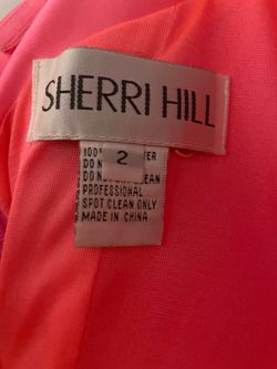 Sherri Hill Pink Size 2 Black Tie Sorority Formal Ball gown on Queenly