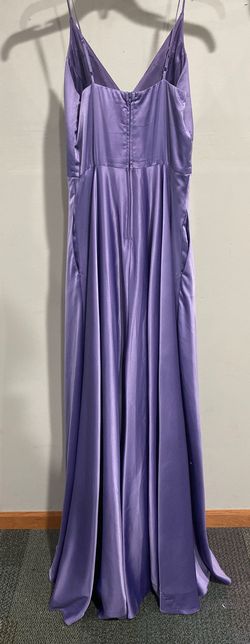 B. Darlin Purple Size 8 Side Slit 50 Off Pockets A-line Dress on Queenly