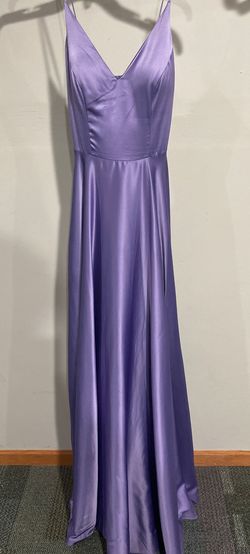 B. Darlin Purple Size 8 Side Slit 50 Off Pockets A-line Dress on Queenly