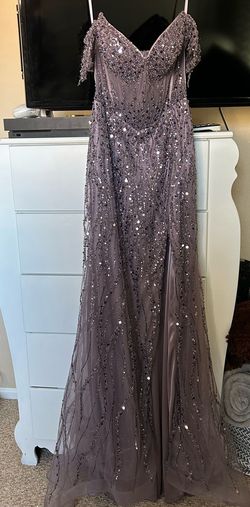Purple Size 4 Straight Dress on Queenly