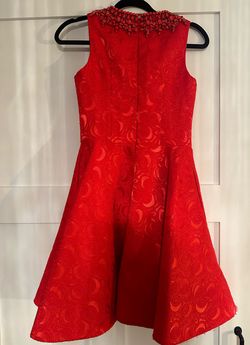 Mac Duggal Red Size 4 Midi Cocktail Dress on Queenly