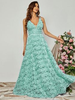 Style FSWD0842 Faeriesty Green Size 16 Tall Height Fswd0842 Floor Length Straight Dress on Queenly