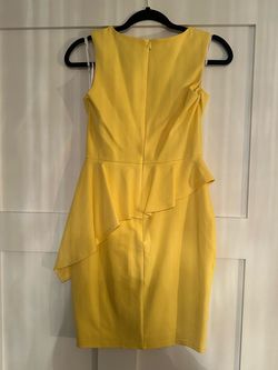 Lulus Yellow Size 4 Midi Cocktail Dress on Queenly