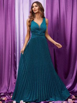Style FSWD0972 Faeriesty Green Size 8 Spandex Polyester Fswd0972 Floor Length A-line Dress on Queenly