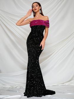 Style FSWD0433 Faeriesty Hot Pink Size 4 Fswd0433 Mermaid Dress on Queenly