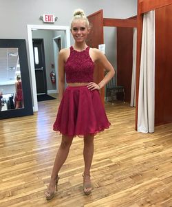 Rachel Allan Pink Size 0 Prom Homecoming Midi Cocktail Dress on Queenly