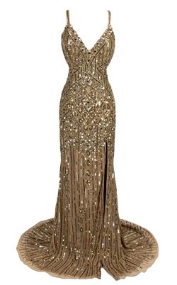 Gold Size 4 Cocktail Dress on Queenly