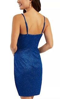 Blue Size 12 Cocktail Dress on Queenly