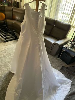 Alfred Angelo White Size 22 70 Off A-line Dress on Queenly