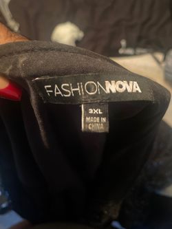Fashion Nova Black Size 28 Plus Size Floor Length Side slit Dress on Queenly