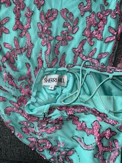 Sherri Hill Multicolor Size 0 Pageant Prom Mermaid Dress on Queenly