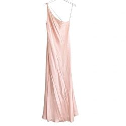 Style 1946 Chelsea Nites Pink Size 12 1946 Jewelled Plus Size Floor Length Mermaid Dress on Queenly