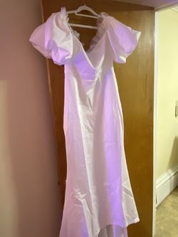 Shein White Size 12 Wedding Mermaid Dress on Queenly