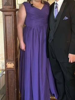 Purple Size 20 Straight Dress on Queenly