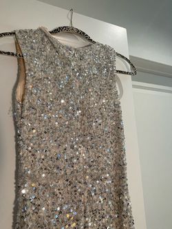 Primavera Silver Size 2 70 Off Jewelled Jumpsuit Dress on Queenly