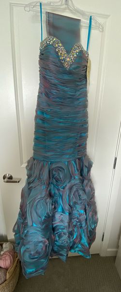 Multicolor Size 0 Mermaid Dress on Queenly