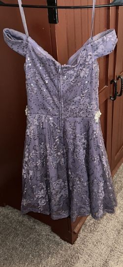 City Studio Royal Purple Size 0 A-line Dress on Queenly