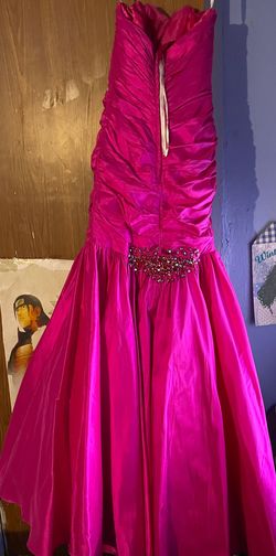 Sherri Hill Hot Pink Size 4 Mermaid Dress on Queenly