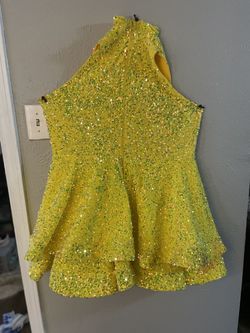 Yellow Size 18 Jumpsuit Dress on Queenly