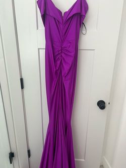 Jessica Angel Pink Size 4 Black Tie Straight Dress on Queenly