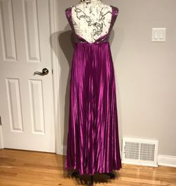 Fiesta Royal Purple Size 0 Midi Pageant A-line Dress on Queenly