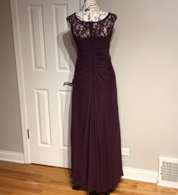 Forever Yours Purple Size 4 50 Off Flare Prom A-line Dress on Queenly