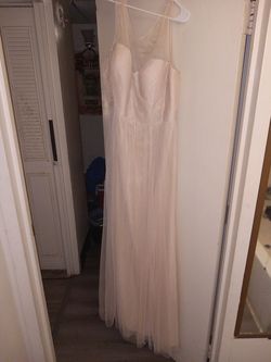 Jenny Yoo  Nude Size 22 Sweetheart Military Straight Dress on Queenly