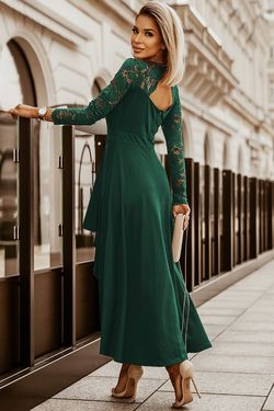 Green Size 10 Ball gown on Queenly