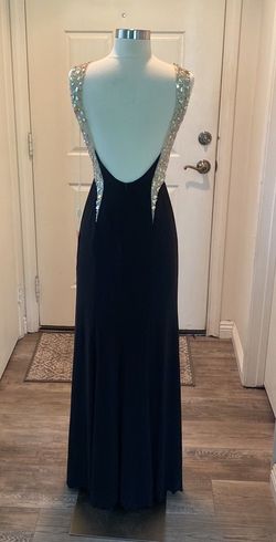 Dancing Queen Black Size 0 Prom Jewelled A-line Dress on Queenly