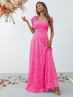 Style FSWD0867 Faeriesty Hot Pink Size 0 Floor Length A-line Dress on Queenly
