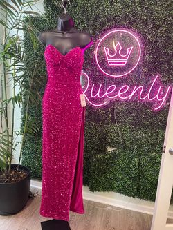 Faeriesty Pink Size 0 Prom Pageant Side slit Dress on Queenly