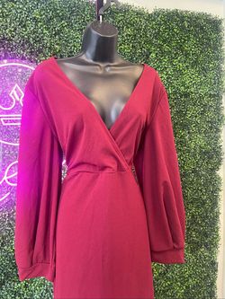Red Size 20 Cocktail Dress on Queenly