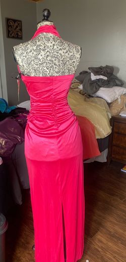 My Michelle Pink Size 8 Military Prom Straight Dress on Queenly