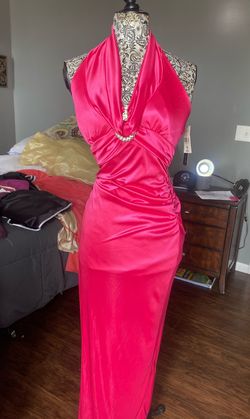 My Michelle Pink Size 8 Military Prom Straight Dress on Queenly