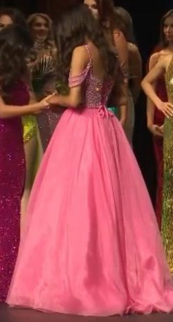 Sherri Hill Pink Size 2 Floor Length Free Shipping Ball gown on Queenly
