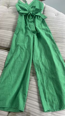Style -1 Green Size 4 Jumpsuit Dress on Queenly
