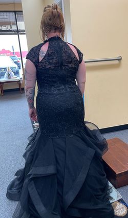 Style -1 Black Size 18 Mermaid Dress on Queenly