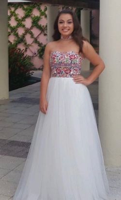 Sherri Hill White Size 2 Bridgerton Pageant 50 Off A-line Dress on Queenly