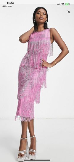 Style -1 Asos Pink Size 8 Pageant Straight Dress on Queenly